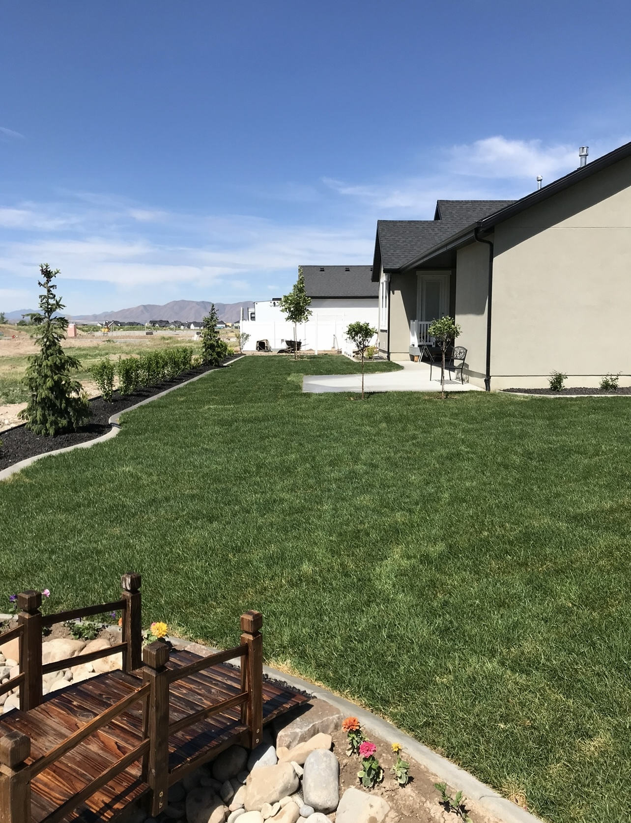 Another recent backyard landscaping project